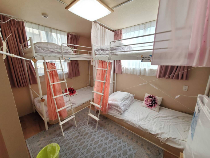 Bedroom 2, Fukuoka Guest House Jikka, Fukuoka