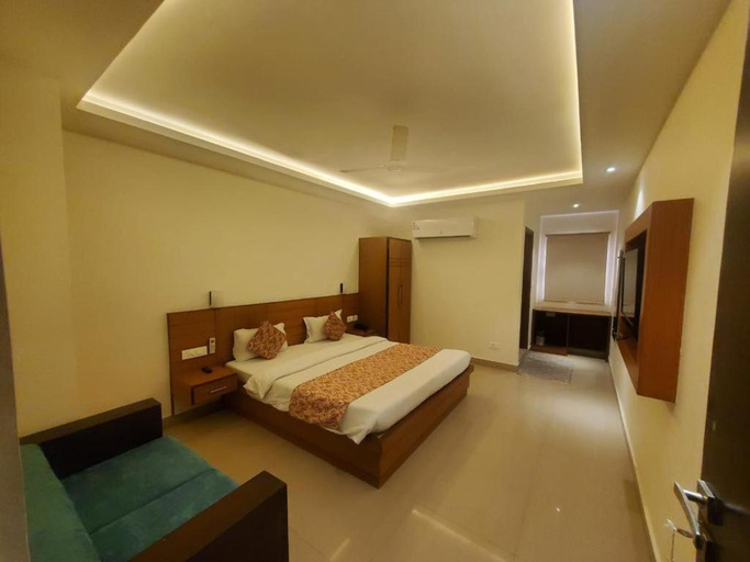 Bedroom 3, Hotel Love Kush, Agra