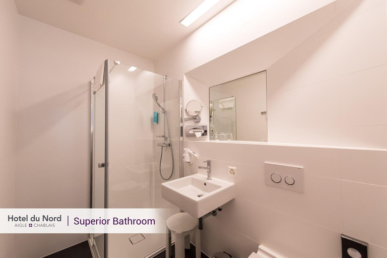 Bathroom 2, Hotel du Nord, Aigle