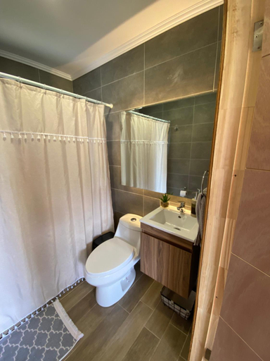 Bathroom, Refugio del bosque, Valdivia