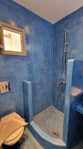 Bathroom 3, Nostos Beach Hotel, South Aegean