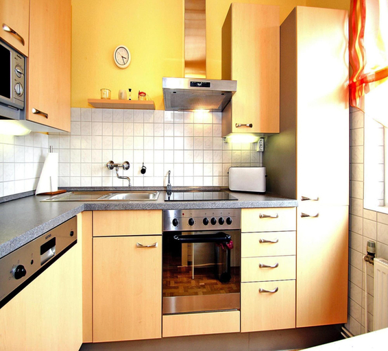 Private kitchen, Bungalow Klonsnack in Dornumersiel, Aurich