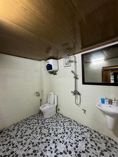 Bathroom 2, Kéo Nàng Homestay, Nà Hang