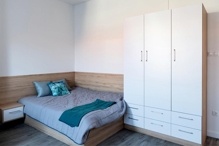 Bedroom 2, Szechenyi Center, Szeged