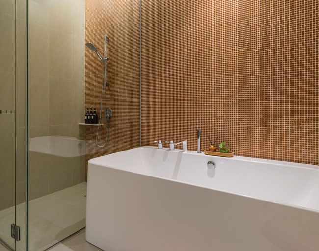 Bathroom 5, ViiA Residences in KL Eco City, Five Senses, Kuala Lumpur