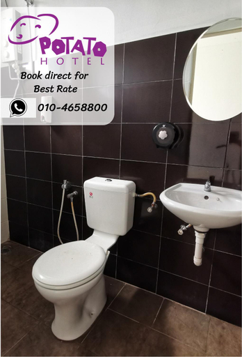 Bathroom 4, Potato Hotel, Larut and Matang