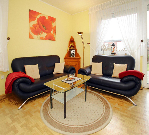 Living room 3, Bungalow Klonsnack in Dornumersiel, Aurich