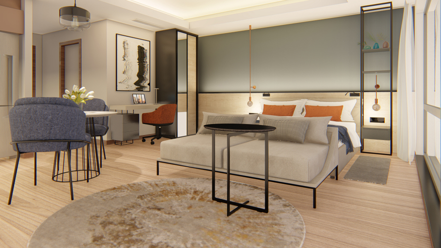 Bedroom 3, Citadines Maslak Istanbul, Şişli