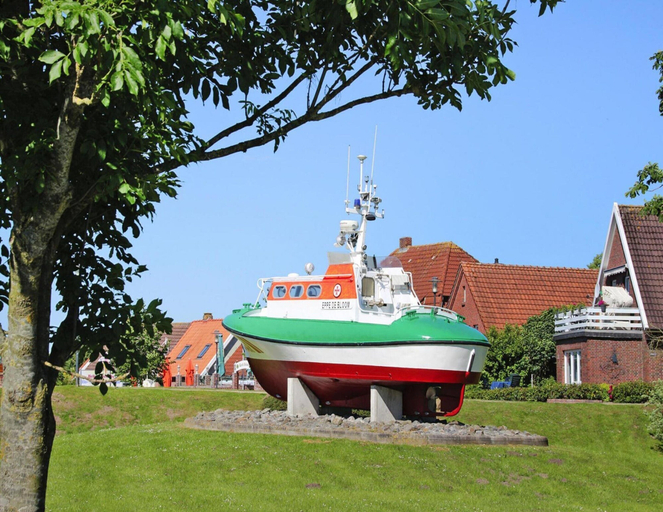 Exterior 4, Ferienwohnung Kapitanskajute, Dornumersiel, Aurich
