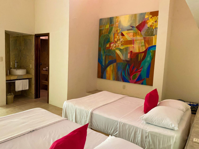 Bedroom 2, Hotel Maya Bell, Palenque