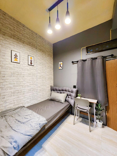 Bedroom 2, 110:Homely Apartment Free Wi-Fi and Near BTS line, Chatuchak