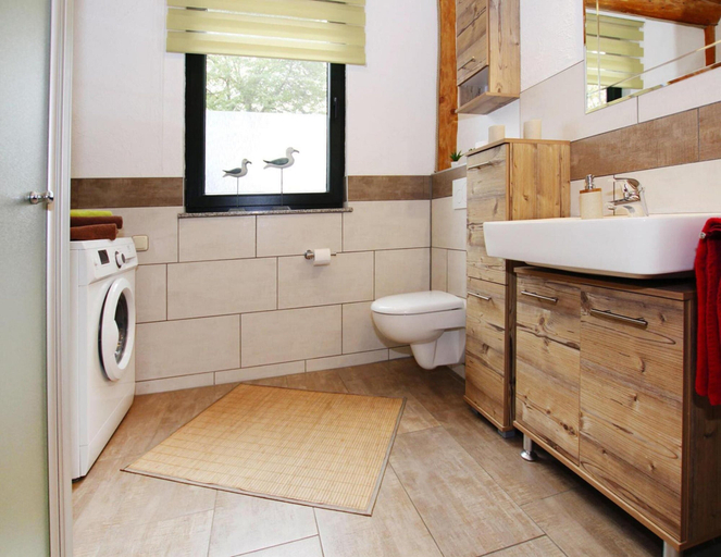 Bathroom 4, Ferienhaus Waldblick in Gohren-lebbin, Mecklenburgische Seenplatte