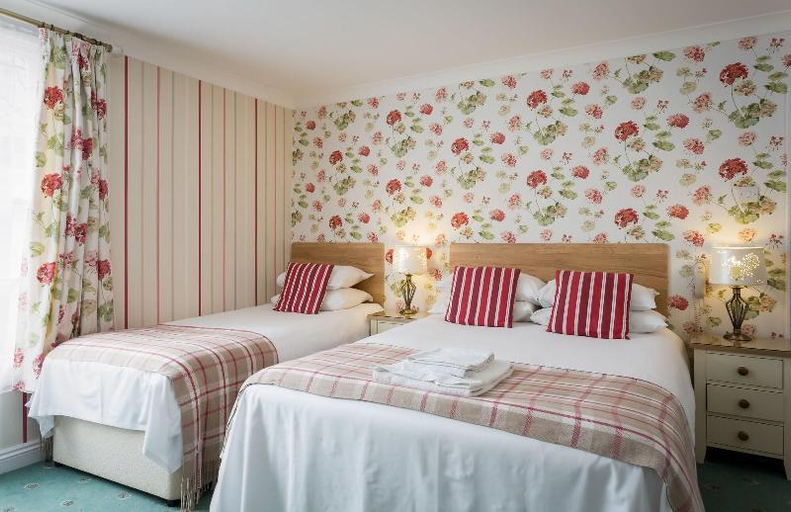 Bedroom 2, The Abbey Hotel, Gloucestershire