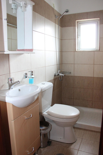 Bathroom 5, Hotel Dimitra Sun, South Aegean