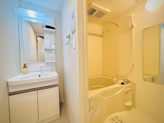 Bathroom 3, Arashi Hotel Nambaminami, Osaka