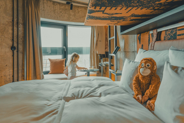 Bedroom 2, John & Will Silo-Hotel by Guldsmeden, Bremen