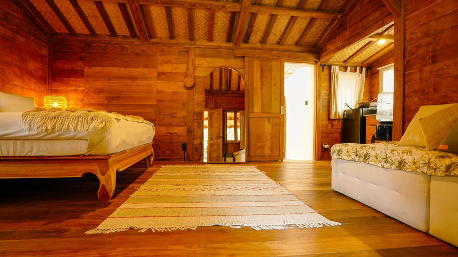 Bedroom 2, Rumah Bambu Gladek Tiga, Badung