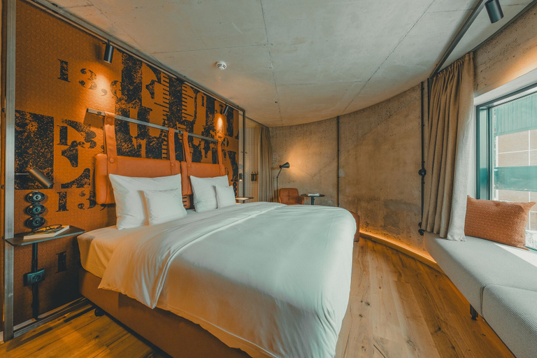 Bedroom 2, John & Will Silo-Hotel by Guldsmeden, Bremen