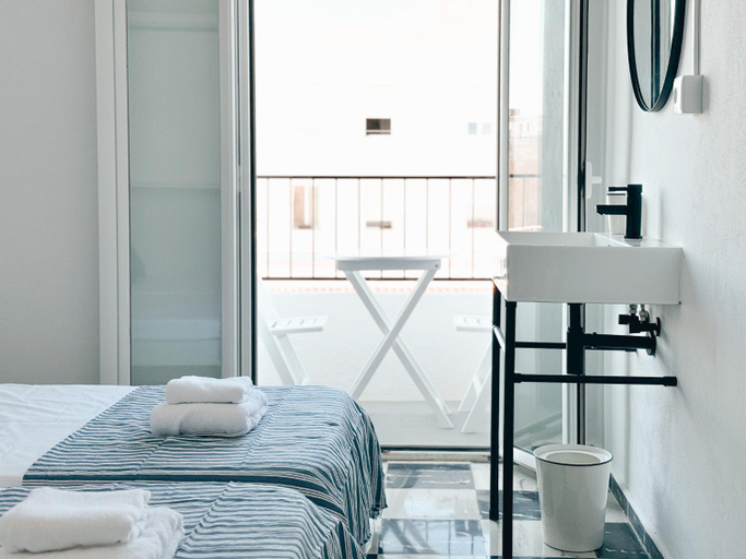 Bedroom, Hostal SA Roqueta Mahon, Baleares