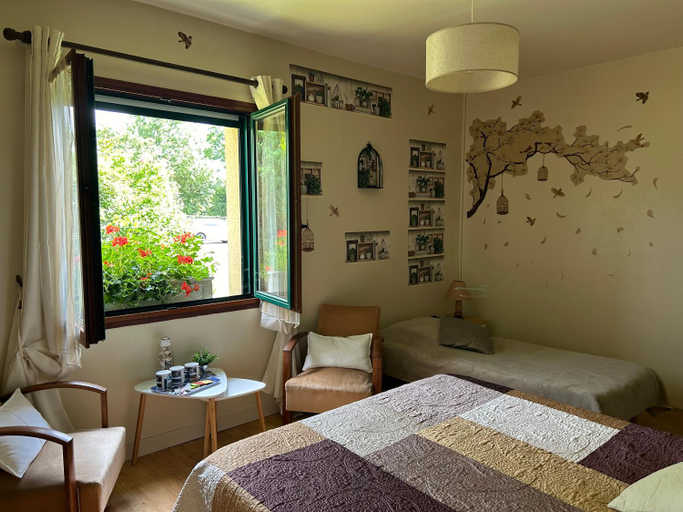 Bedroom 3, La Bretonniere, Manche