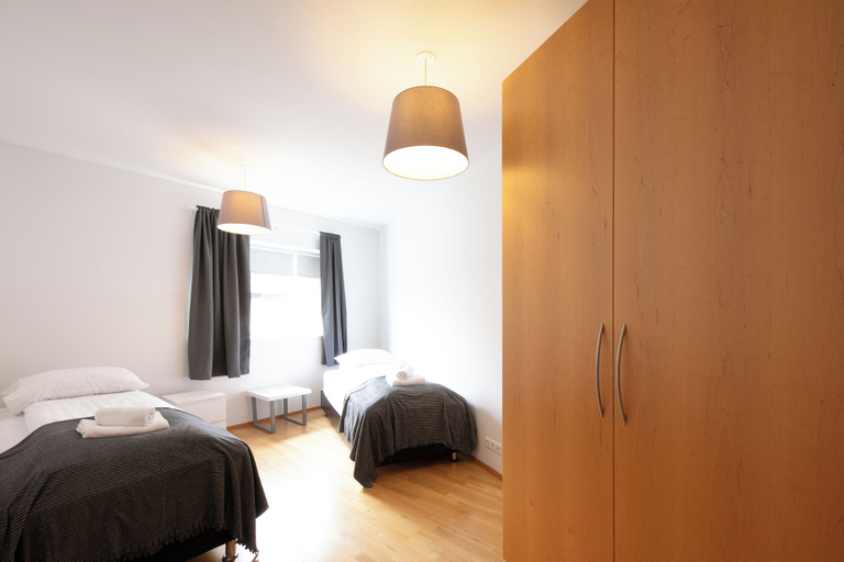 Bedroom 3, The Private Apartments, Borgarbyggð