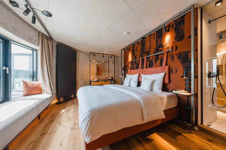 Bedroom 3, John & Will Silo-Hotel by Guldsmeden, Bremen
