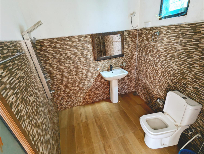 Bathroom 2, Rock Paradise Homestay, Ella