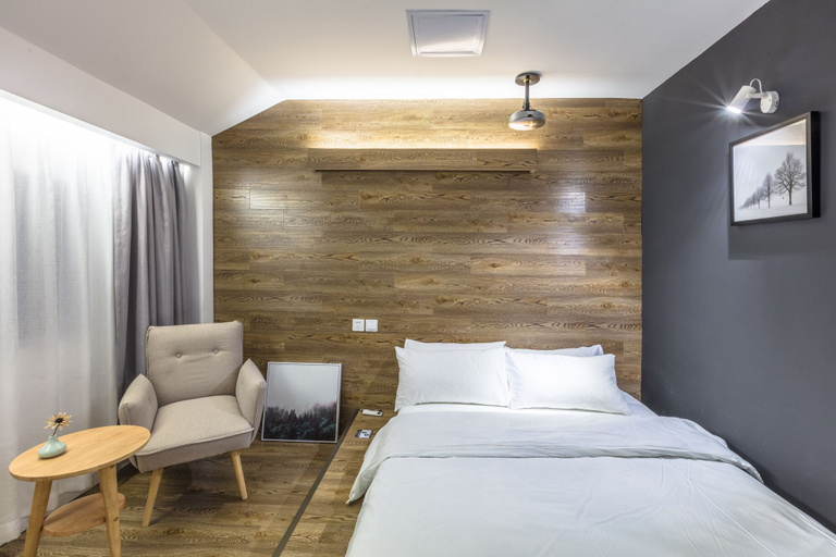 Bedroom 3, Yijian forest Tongji university branch, Shanghai