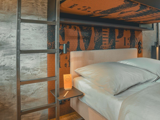 Bedroom 3, John & Will Silo-Hotel by Guldsmeden, Bremen