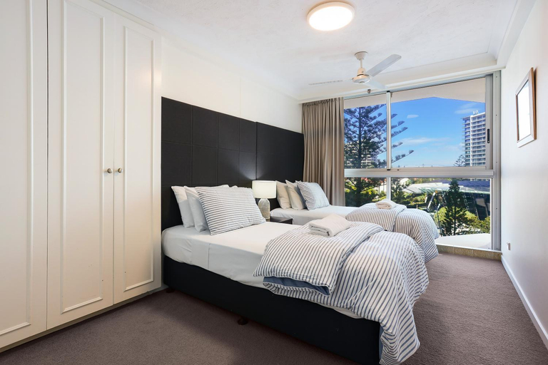 Bedroom 2, Peninsula Apartments managed by GCHS, Gold Coast