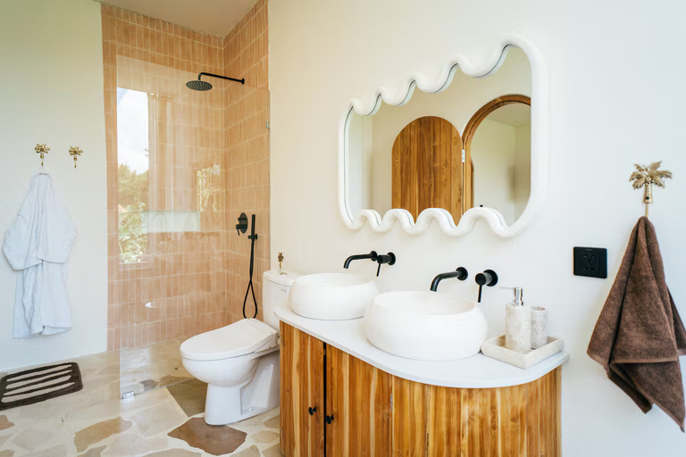 Bathroom, Villa Khana, Badung
