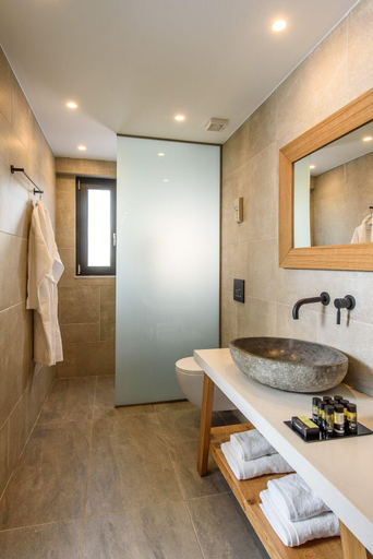 Bathroom 5, Anesea Hotel, Crete