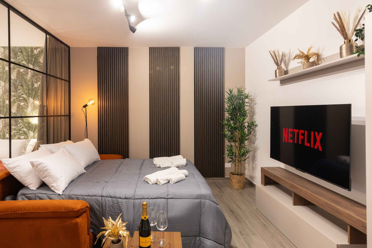 Bedroom 4, Urban Chic 2 Luxury Suites Apartment, Roma