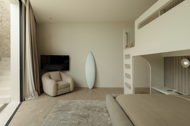Bedroom 3, Lux Retreat 4BR Ocean Villa in Uluwatu, Badung