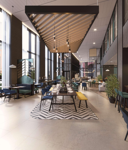 Public Area 3, Hyatt Place Leeds, Leeds