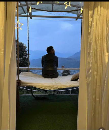 Others 4, Mountain facing room in crystal dome, Gandaki