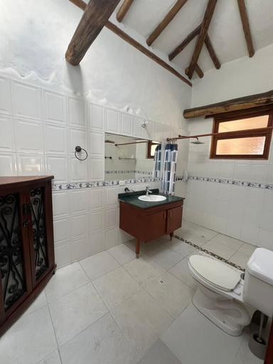 Bathroom, Hacienda oasis de la villa, Villa de Leyva