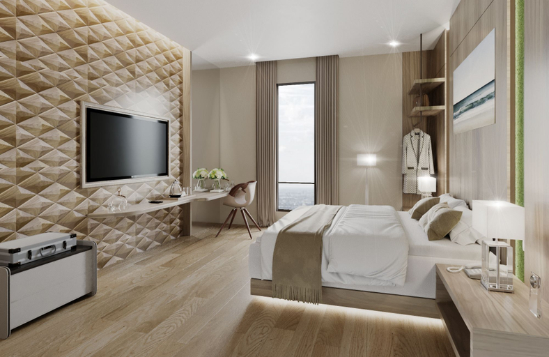 Bedroom 4, De Paris Hotel, Medan