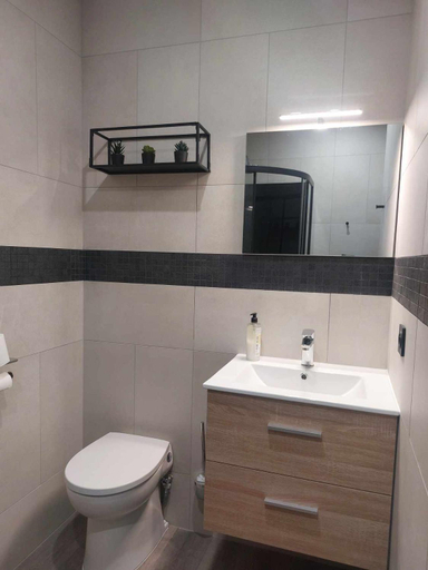 Bathroom, Studio avec cuisine, Haute-Saône