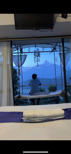 Others 5, Mountain facing room in crystal dome, Gandaki