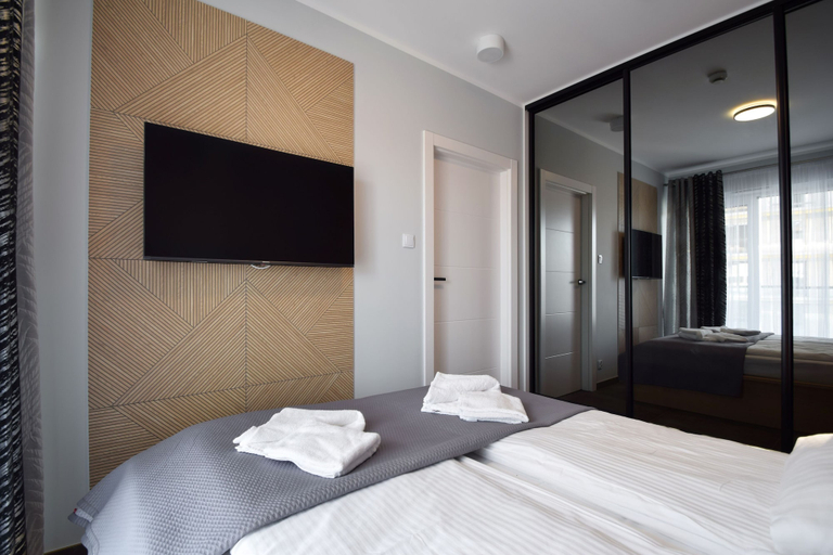 Bedroom 3, RentPlanet - Perłowa Przystań, Kołobrzeg