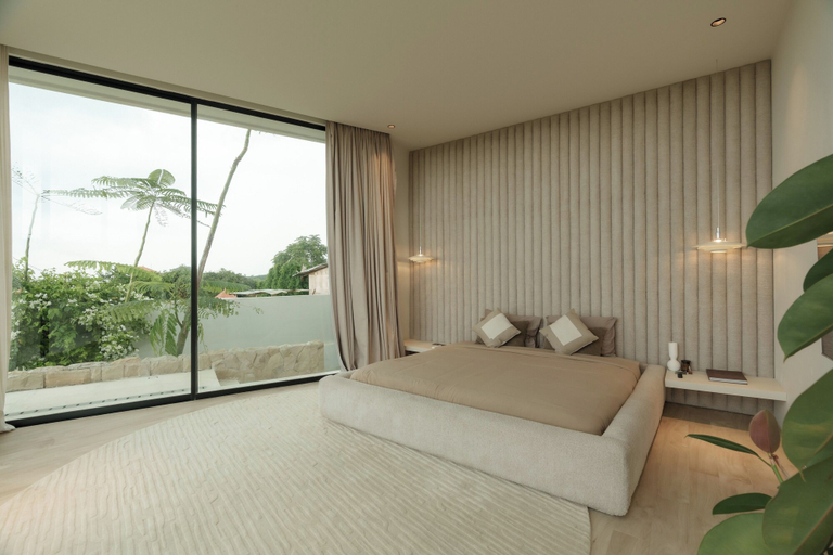 Bedroom 4, Lux Retreat 4BR Ocean Villa in Uluwatu, Badung