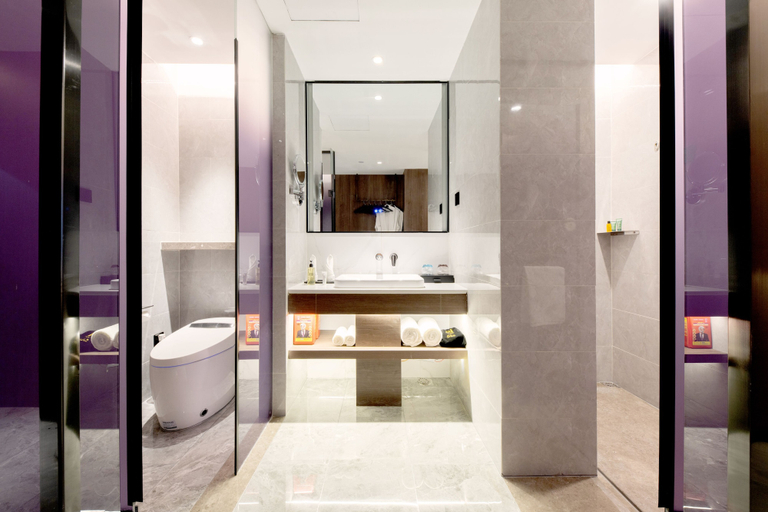 Bathroom, WorldHotel JinanQuanchengSquareBaotuQuan, Jinan