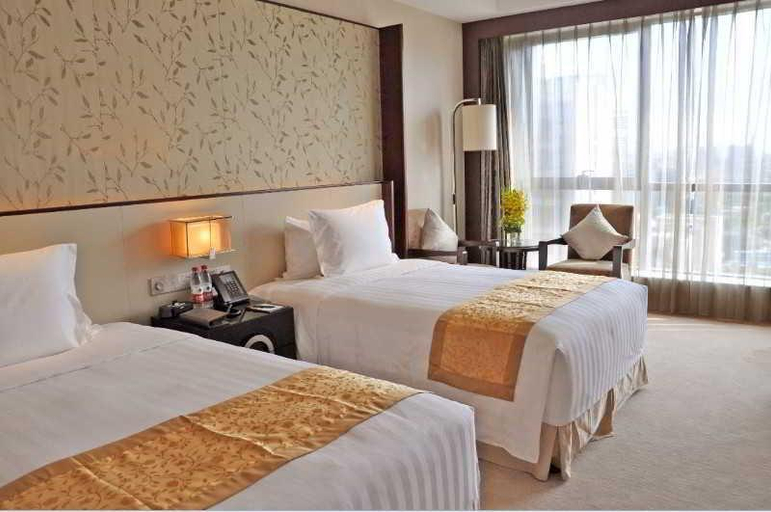 Bedroom, Pan Pacific Serviced Suites Ningbo, Ningbo