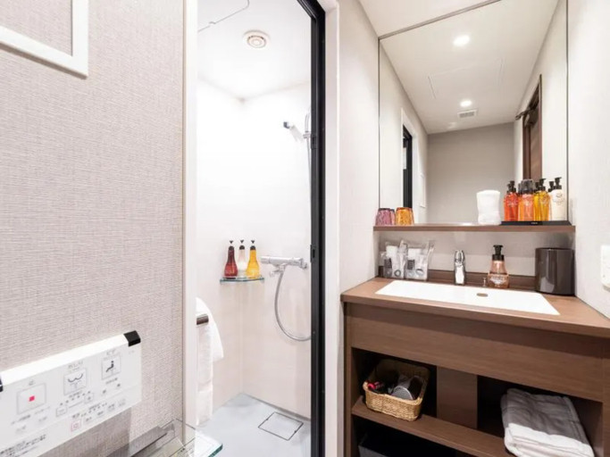 Bathroom 5, Hiyori hotel Osaka Namba station, Osaka
