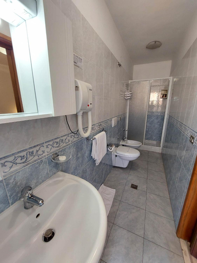 Bathroom 3, Hotel Nettuno, Teramo