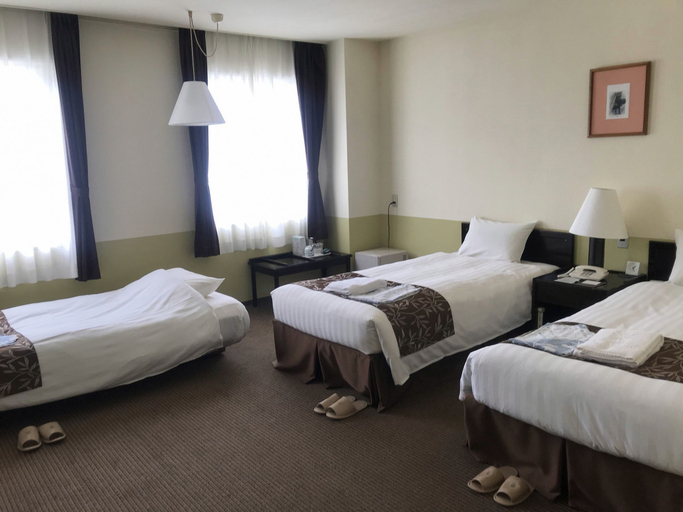 Bedroom 3, Hotel Crown Hills Kamaishi, Kamaishi