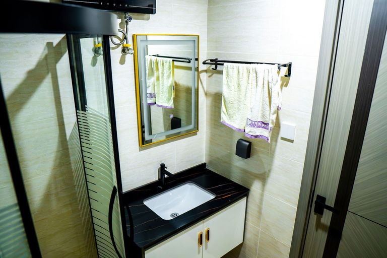 Bathroom, The Moon Apartments, Gasabo