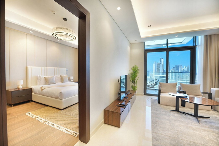 Bedroom 2, Easygo -exclusive 1BR in Business Bay, Dubai