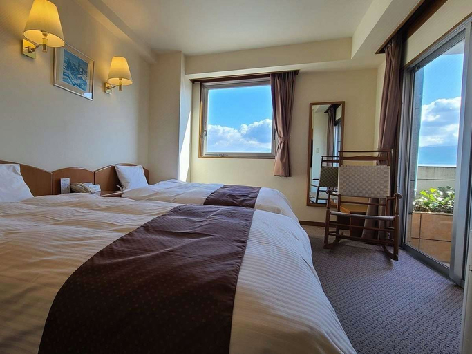 Bedroom, Terminal Hotel Toyo, Saijō